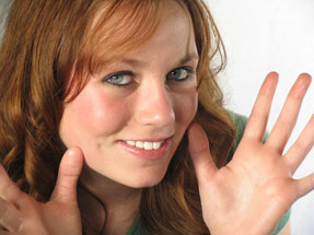 girl hands